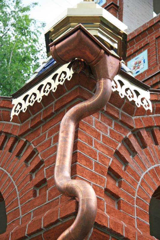 Church Downspout Repair